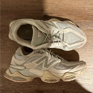 grey new balances pink bottom size 9.5 women